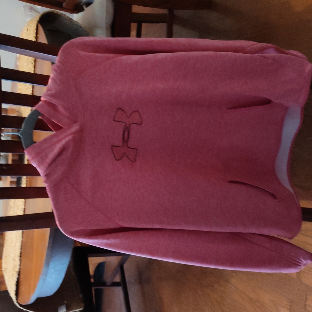 Under armor women's sweatshirt pink Heather
